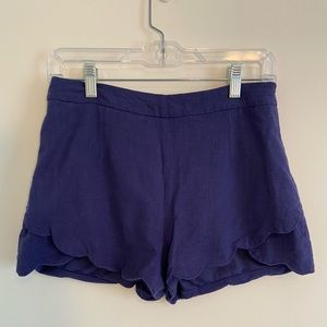 Linen shorts